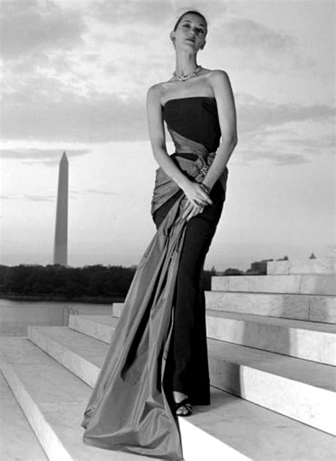 christian dior gown worn by barbara mullen 1952|christian dior evening dresses.